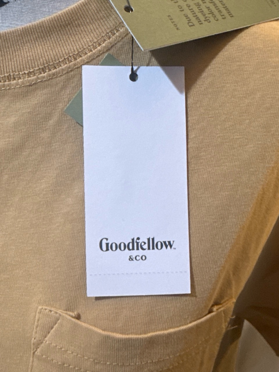 Goodfellow & Co Brown Pocket Tee - Relaxed Fit